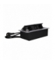 Gniazda wpuszczane w blat z płaskim frezowanym rantem, ładowarką USB i przewodem 1,5m, 2x2P+Z, 2xUSB, srebrne Orno OR-AE-13126/G