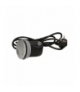Gniazdo meblowe Ø6cm wpuszczane w blat z pokrywką, ładowarką USB i przewodem 1,8m, 1x2P+Z, 1xUSB