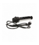 Gniazdo mebl.3x2P+Z,USBx2 wys.z bl.6cm,bl.INOX1,8m