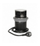 Gniazdo meblo wys.z blatu 3x2P+Z z ład.USBx2 INOX