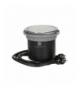Gniazdo meblo wys.z blatu 3x2P+Z z ład.USBx2 INOX