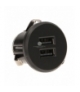 Przewodowa ładowarka USB wpuszczana w blat z zasilaczem, czarna