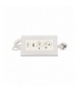 Przedłużacz biurkowy z wyłącznikiem 2x250V AC i USB