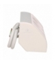 Gniazdo meblowe 2x2P+Z, schuko, biało-srebrne Orno OR-GM-9005/W-G(GS)