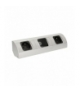 OR-AE-1304 Gniazdo meblowe z wyłącznikiem, 2x230V