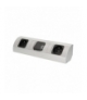 OR-AE-1304 Gniazdo meblowe z wyłącznikiem, 2x230V