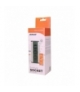 Gniazdo meblowe 3x2P+Z, czarno-srebrne Orno OR-GM-9001/B-G