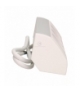 Gniazdo meblowe 3x2P+Z, schuko, biało-srebrne Orno OR-GM-9001/W-G(GS)