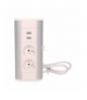 Gniazdo meblowe 2x2P+Z + USB, biało-srebrne Orno OR-GM-9003/W-G