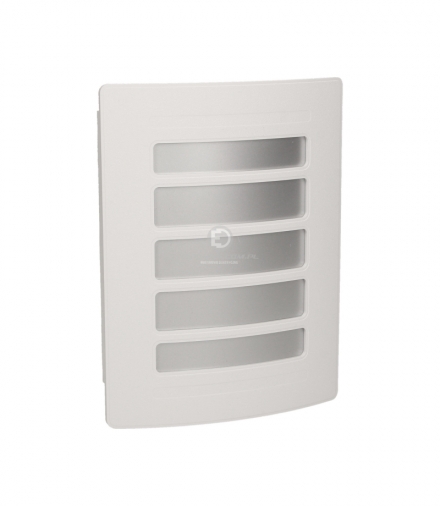 Dzwonek Gong Ton Color 8V Biało-Srebrny Orno 013N/8V/BI-SR