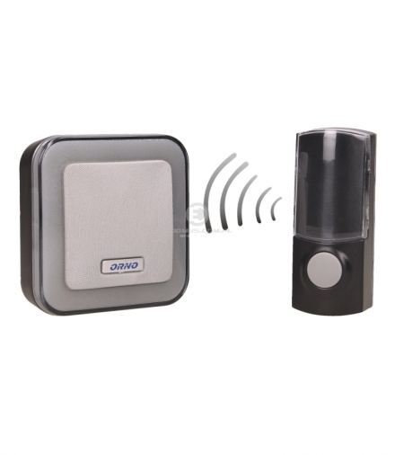Dzwonek bezprzewodowy ENKA AC, sieciowy, learning system, 32 dźwięki, 100m Orno OR-DB-AT-137