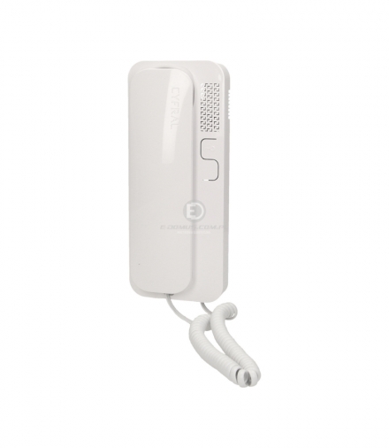 Unifon wielolokatorski CYFRAL analogowy do instalacji 4,5,6 żyłowy SMART 5P, biały Orno SMART 5P/BIAŁY