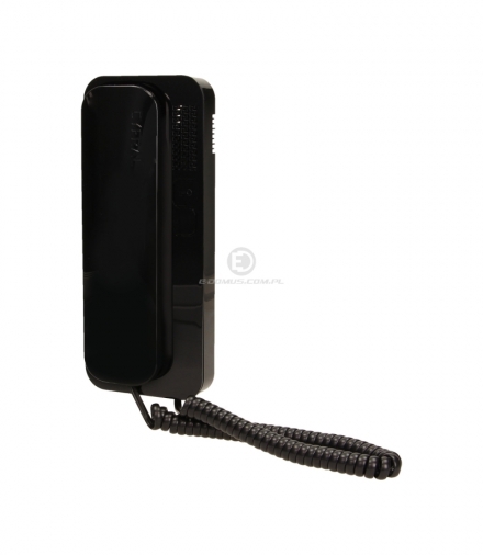 Unifon wielolokatorski CYFRAL analogowy do instalacji 4,5,6 żyłowy SMART 5P,czarny Orno SMART 5P/CZARNY