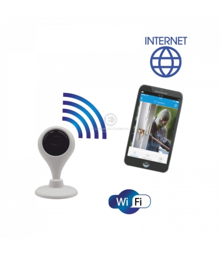 Bezprzewodowa kamera monitorująca IP wewnętrzna, mini Orno OR-MT-GV-1808