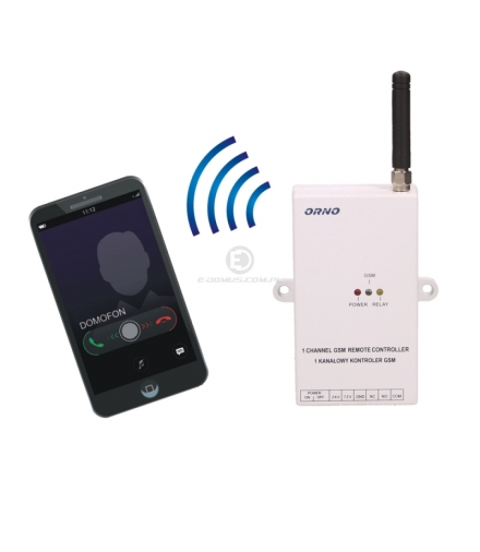 Kontroler GSM do sterowania bramą Orno OR-SA-1722