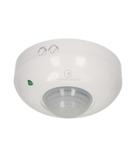 Czujnik ruchu 360st. IP20, 1200W, biały