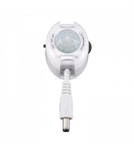 Czujnik ruchu do paska LED 120st., 12V, max LED 60W, funkcja przyciemniania Orno OR-CR-260