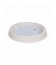 Plafon LESTE LED 8W, 80 SMD3014 Epistar, 660lm, 3000K, poliwęglan mleczny