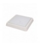 Plafon TONGA LED 12W, 72 SMD2835 Epistar, 1100lm, 3000K, poliwęglan mleczny