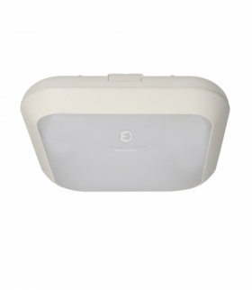 Plafon MONSUN LED, biały, 15W,IP66