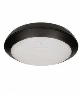 Plafon ZEFIR LED, czarny, 25W, IP66