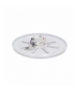Plafon VEGA 1 ECO LED, 16W, biały, czujnik mikrof.