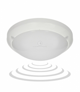 Plafon LUMO LED 3 funk.mikrofal.czujnik, biały