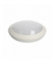 Plafon BRYZA LED, biały, 15W, IP66, czujnik mikrof