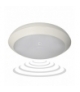 Plafon PASAT LED, biały,20W, IP66, czujnik mikrof.