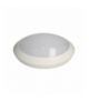 Plafon PASAT LED, biały,20W, IP66, czujnik mikrof.