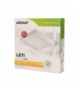 Oprawa LETI LED natynk. downlight 12W,4000K, biała