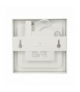 Oprawa LETI LED natynk. downlight 12W,4000K, biała