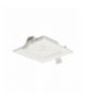 Oprawa AKMAN LED podtynk.downlight 9W,4000K,biała