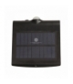 SILOE LED, lampa solarna z czujnikiem ruchu, podwójne źródło światła, 1,5W, 190lm, 1200mAh, IP65, 4000K, czarna Orno OR-SL-6083B