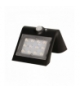 SILOE LED, lampa solarna z czujnikiem ruchu, podwójne źródło światła, 1,5W, 190lm, 1200mAh, IP65, 4000K, czarna Orno OR-SL-6083B