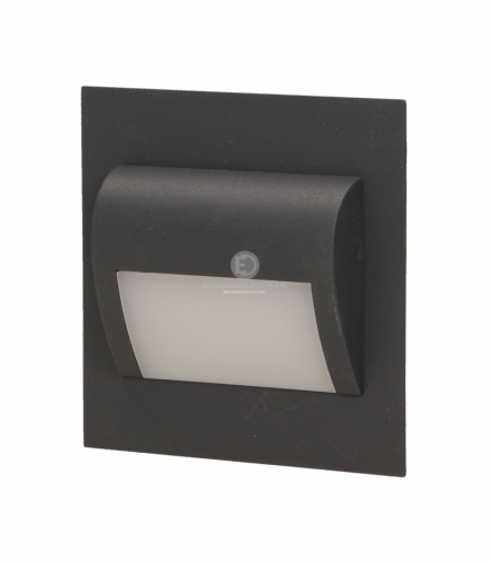 Oprawa schodowa LED DRACO grafit barwa zimna Orno OR-OS-1529L6/GR