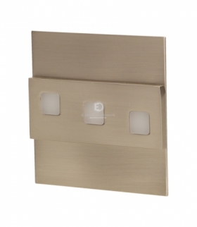 Oprawa schodowa LED LEPUS satyna barwa ciepła Orno OR-OS-1531L3/N