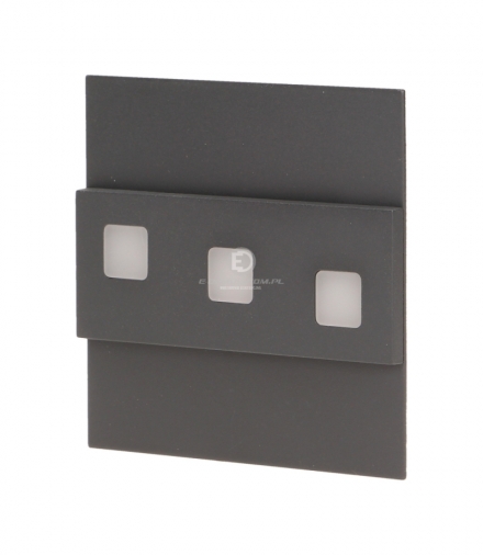 Oprawa schodowa LED LEPUS grafit barwa zimna Orno OR-OS-1531L6/GR