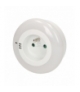 Lampka nocna LED z gniazdem 230V