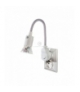 Lampa wtyczkowa z żarówką LED, 6W, GU10, 250V popi