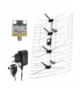 Antena zewnętrzna EM-025, 0–100 km, DVB-T2, DAB, filtr LTE/4G EMOS J0665