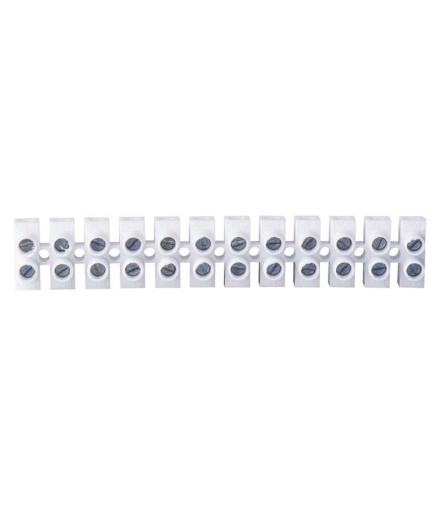Kostka terminal block 12×4,00 mm biała EMOS A4005