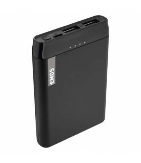 Powerbank EMOS ALPHA 5000 mAh czarny + kabel USB-C EMOS B0521B