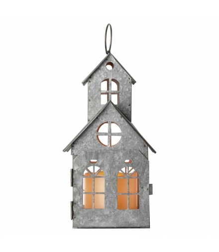 Lampion LED domek 25 cm 3× AAA IP20, WW EMOS ZY2223