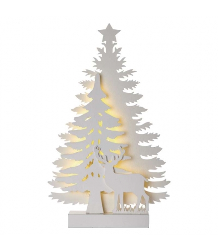 Dekoracje - 15 LED choinki 3D 20 × 23 cm, 2× AA WW, timer EMOS ZY2207