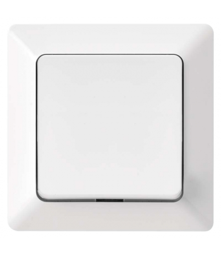 Wyłącznik schodowy 1P IP20 błyszczący biały EMOS A6100.0