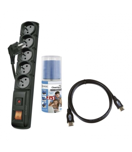 Zestaw ACAR F5 1,5m + płyn KC0301 + HDMI 1,5m SL0101 EMOS P53871S
