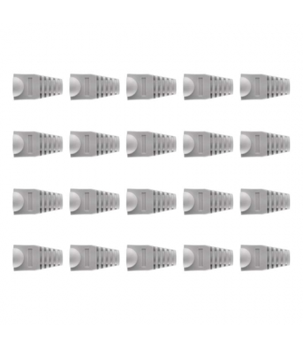 Osłona złącz RJ45 szara EMOS K0151