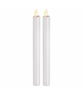 Świeczki 25 cm 2× AAA białe, kpl. 2 szt EMOS ZY2270