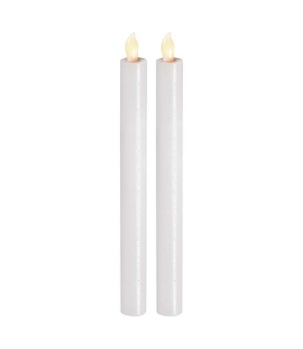 Świeczki 25 cm 2× AAA białe, kpl. 2 szt EMOS ZY2270